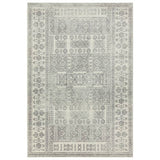 Asiatic Nova tribal grey cut pile rug 120x170cm, imported from the UK