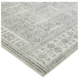 Asiatic Nova tribal grey cut pile rug 120x170cm, imported from the UK