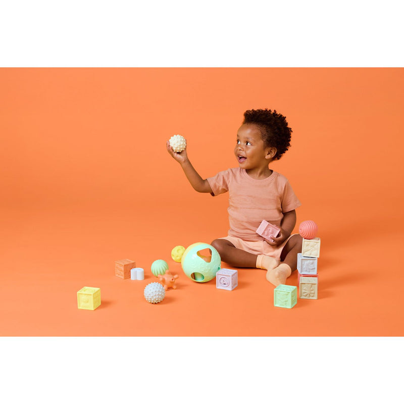 Chad Valley sensory ball 6 pack soft squeaky balls (British brand)