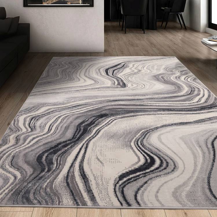 Homemaker marble grey rug size 120x170cm, UK version