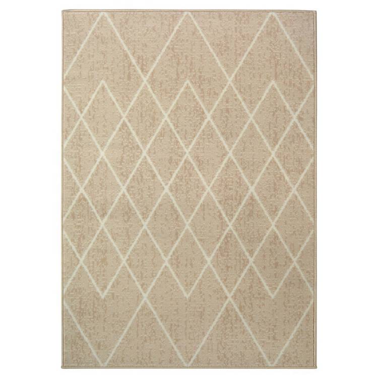 Homemaker beige cut pile rug 120x170cm - British product