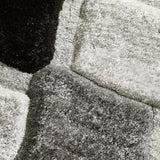 Origins 3D Geometric Grey  Rug - 160x230cm