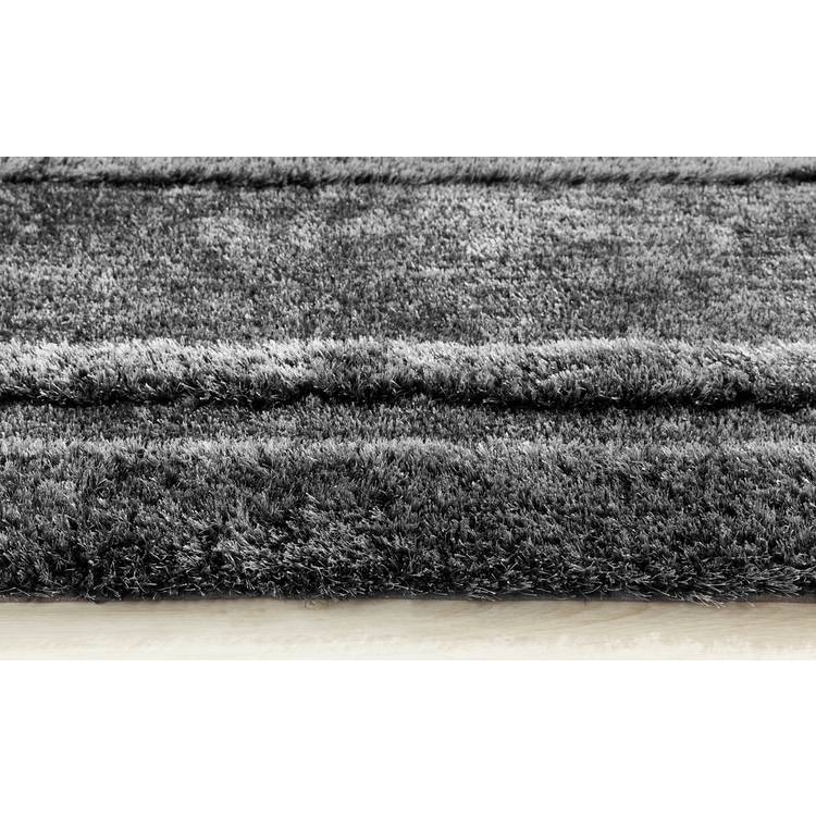 Origins shaggy rug charcoal 120x170cm, imported from the UK