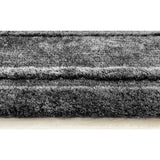 Origins shaggy rug charcoal 120x170cm, imported from the UK