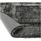 Origins shaggy rug charcoal 120x170cm, imported from the UK