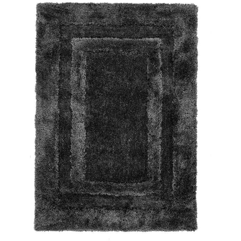 Origins Frame Charcoal  Rug - 160x230cm