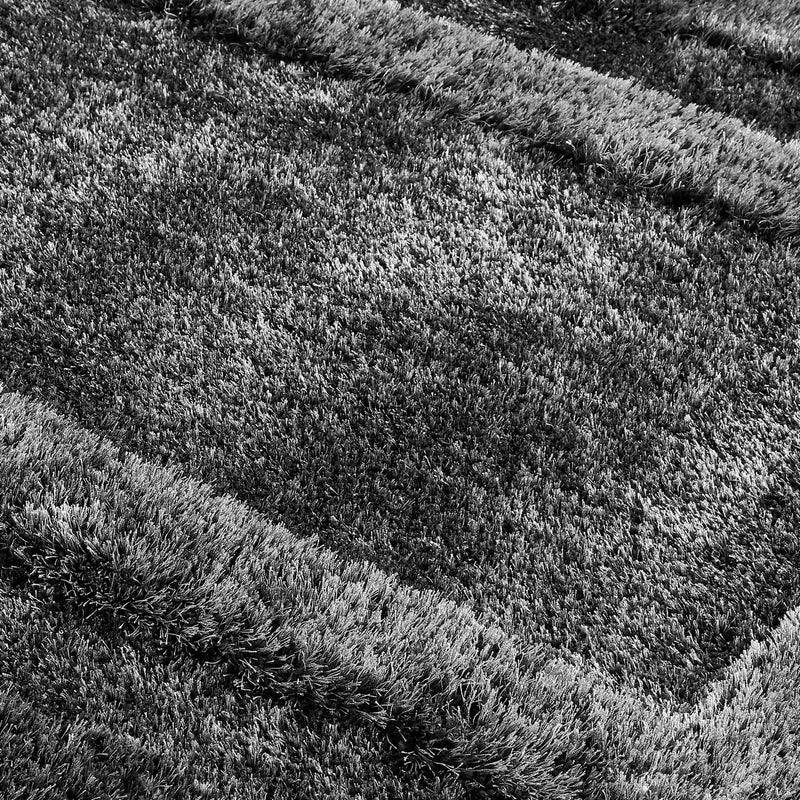 Origins Frame Charcoal  Rug - 160x230cm