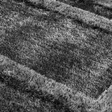 Origins Frame Charcoal  Rug - 160x230cm