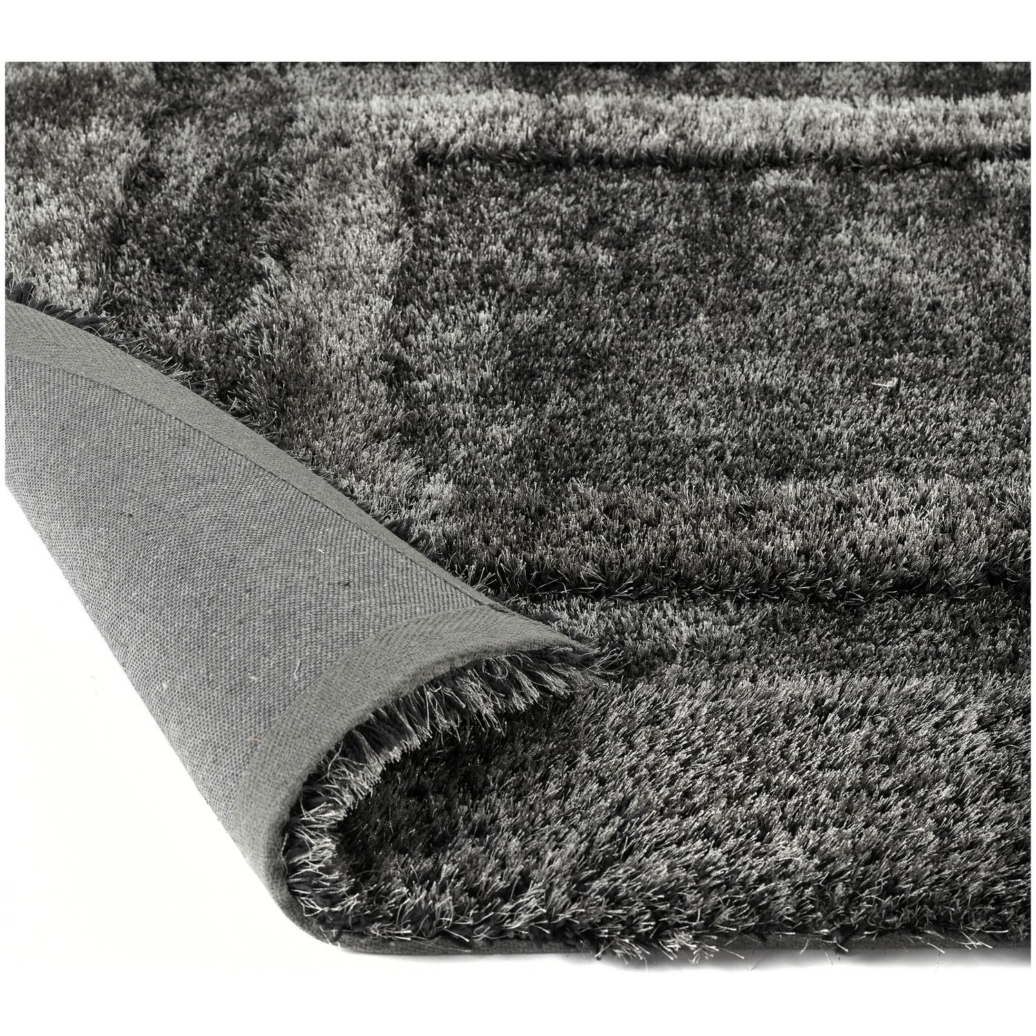 Origins Frame Charcoal  Rug - 160x230cm