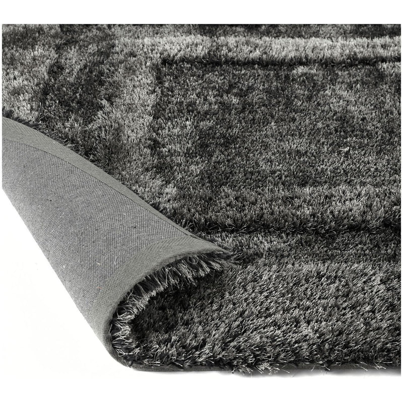 Origins Frame Charcoal  Rug - 160x230cm