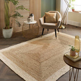 Origins jute flatweave rug 120x170cm (British brand)