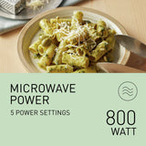 Panasonic 20L 800W microwave silver - British product