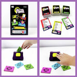 Buying Time party game with device and clue cards - British product
