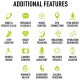 Reflex Active AMOLED calling smart watch (British brand)