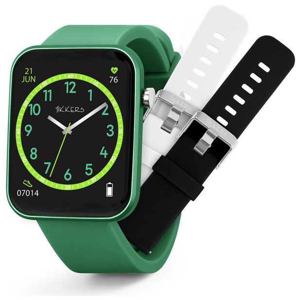 Tikkers Kids Series13 smartwatch with interchangeable straps - British product