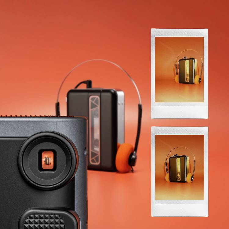Instax Mini 41 instant camera black, imported from the UK