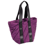 Home padded recycled nylon lunch bag in burgundy, imported from the UK