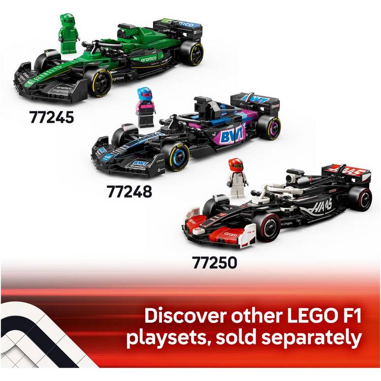 LEGO Speed Champions Ferrari SF-24 F1 car building set, imported from the UK