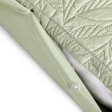 Habitat leaf pinsonic green bedding set single (British brand)