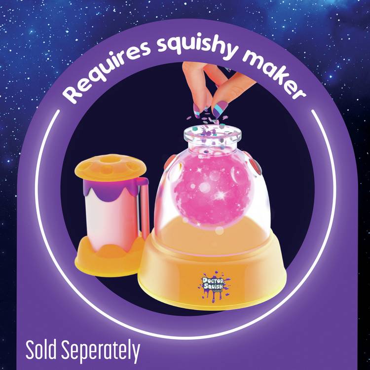 Doctor Squish Refill Glow It glow in the dark squishy kit, UK version