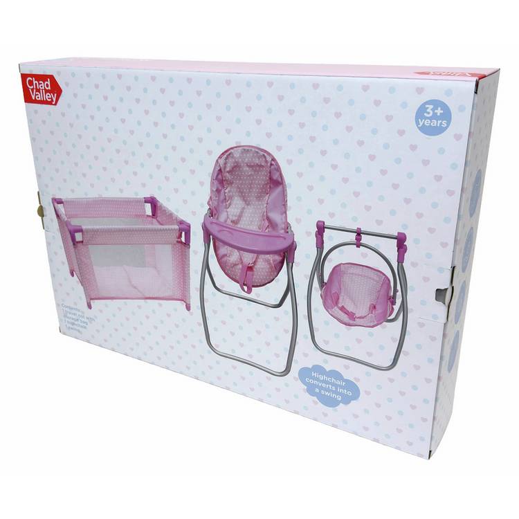 Chad Valley Babies to Love doll accessories set - British product