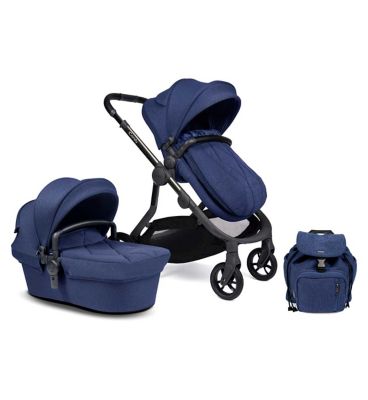 iCandy Orange 3 Pushchair Royal Blue Marl Phantom Single GOODS Boots   