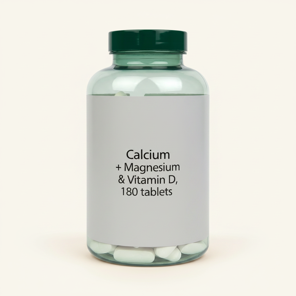Holland & Barrett Calcium + Magnesium & Vitamin D 120 Tablets