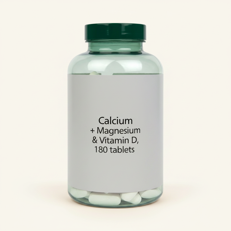 Holland & Barrett Calcium + Magnesium & Vitamin D 120 Tablets