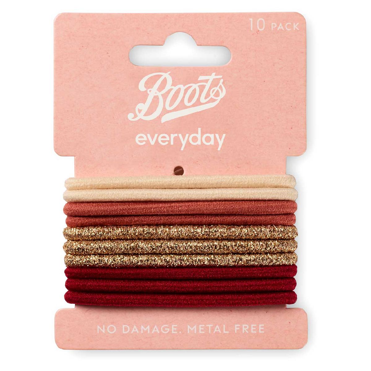 Boots Everyday Ponybands Assorted Maroon 10s GOODS Boots   