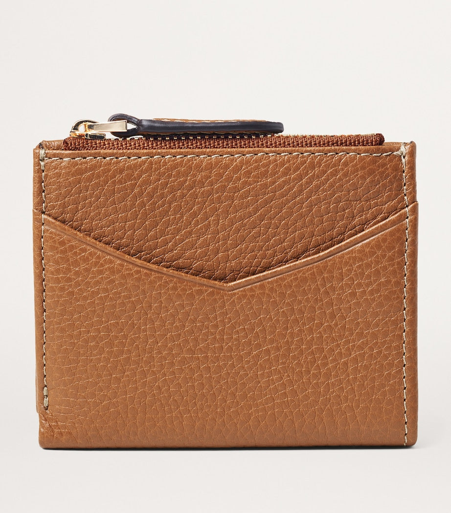 Aspinal of London Hudson leather coin and card holder - British product