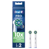 Oral-B Cross Action Replacement Electric Toothbrush Heads x2 electric & battery toothbrushes Sainsburys   