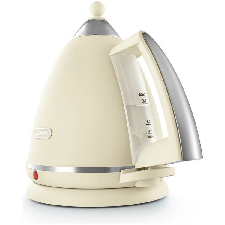 De'Longhi Argento Flora kettle beige 1.7L - British product