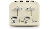 De'Longhi CTO4.BG Argento Flora 4 Slice Toaster - Beige GOODS Argos