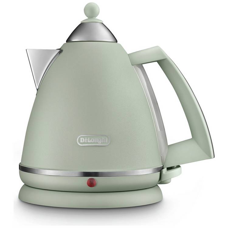 De'Longhi Argento Flora green kettle 1.7L (British brand)