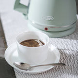 De'Longhi Argento Flora green kettle 1.7L (British brand)