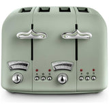 De'Longhi green 4 slice toaster - British product