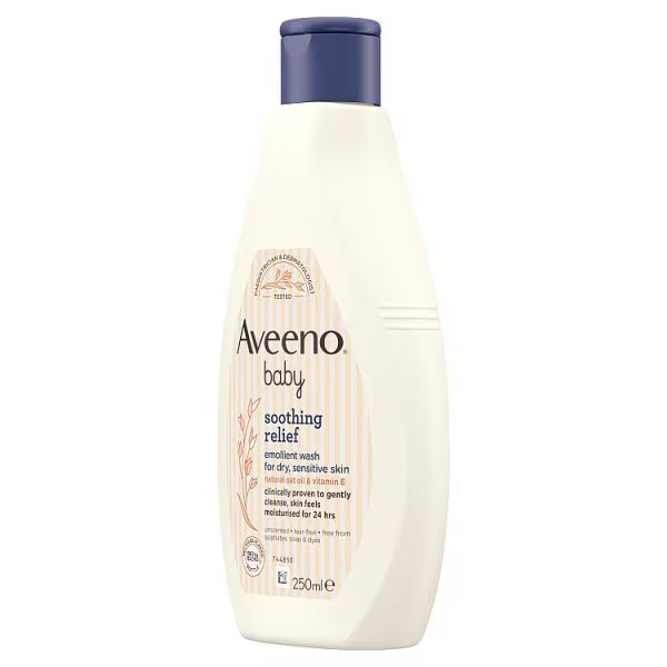 Aveeno Baby Emollient Wash 250ml - British product