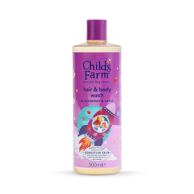 Holland & Barrett Childs Farm Hair & Body Wash Blackberry & Apple 500ml- Buy online at McGrocer