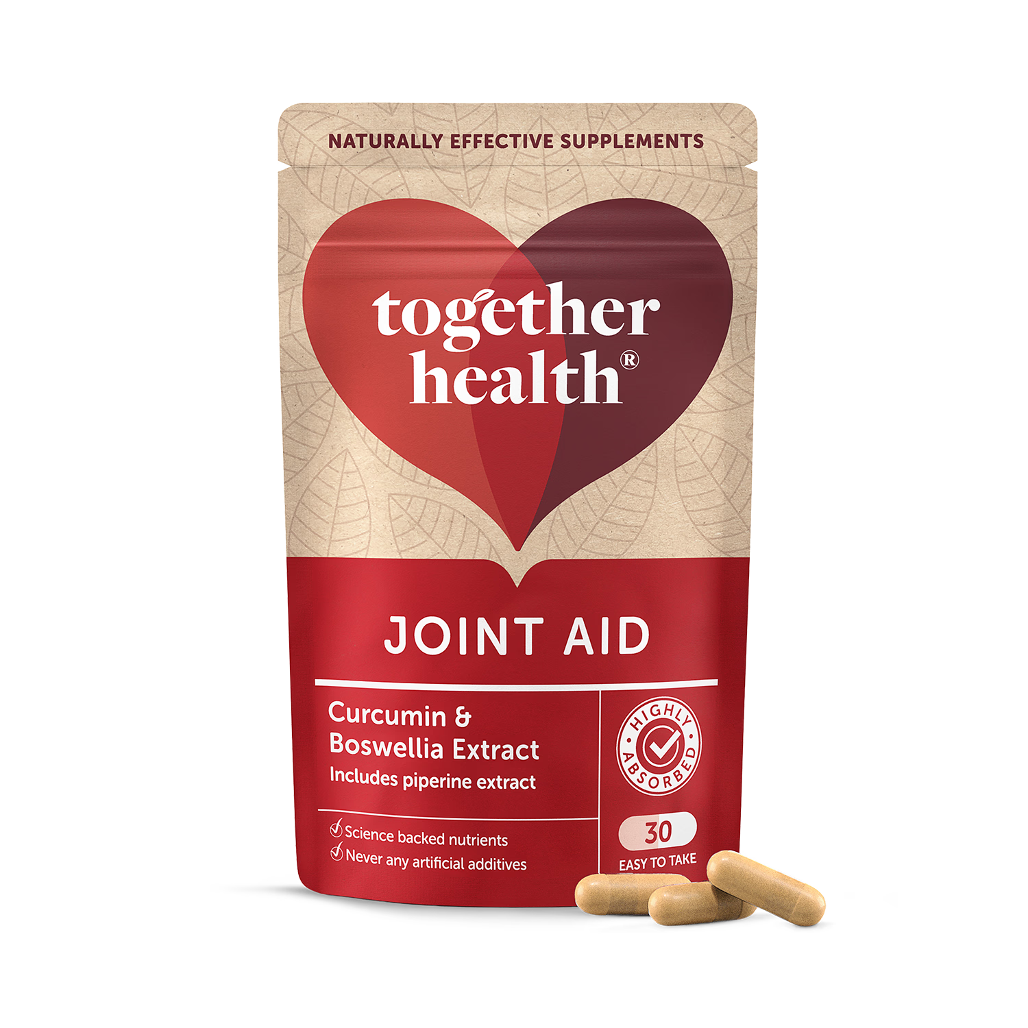 Together Health Joint Aid supplement 30 capsules (British brand)