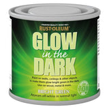 Rust-Oleum glow in the dark matt paint 125ml bright green (British brand)