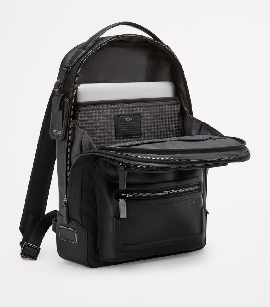 Tumi Leather Harrison Backpack (British brand)