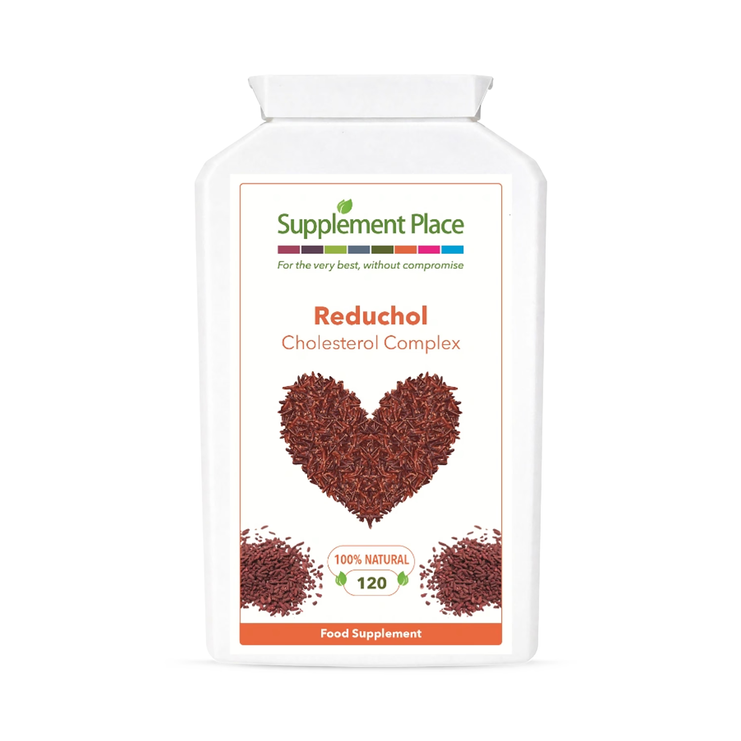 Supplement Place Reduchol red yeast rice CoQ10 120 capsules (British brand)