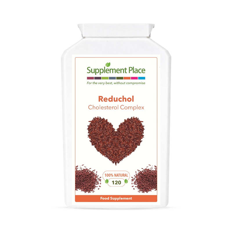 Supplement Place Reduchol red yeast rice CoQ10 120 capsules (British brand)