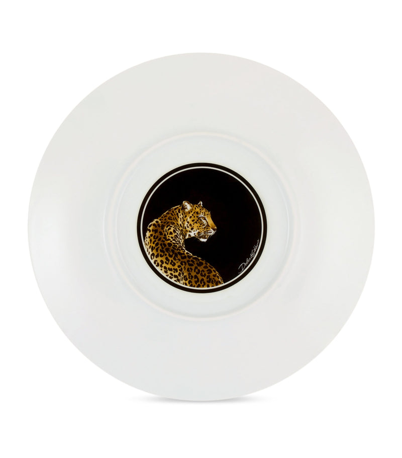 Dolce&Gabbana Leopardo dessert plates set of two 19cm - British product