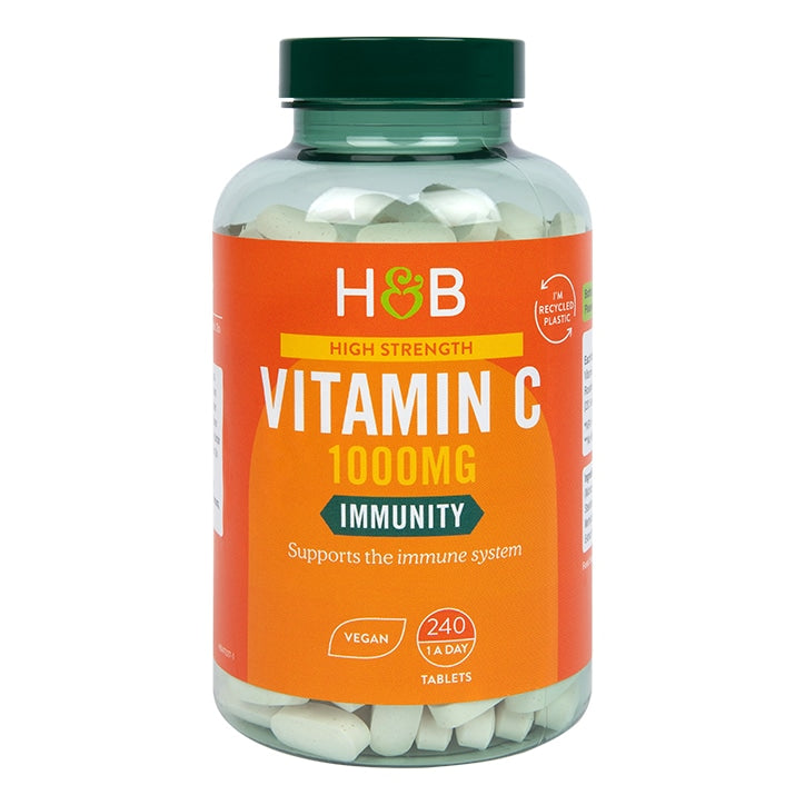 Holland & Barrett High Strength Slow Release Vitamin C 1500mg 120 Tablets GOODS Holland&Barrett   