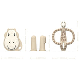 Matchstick Monkey giraffe teething set - British product