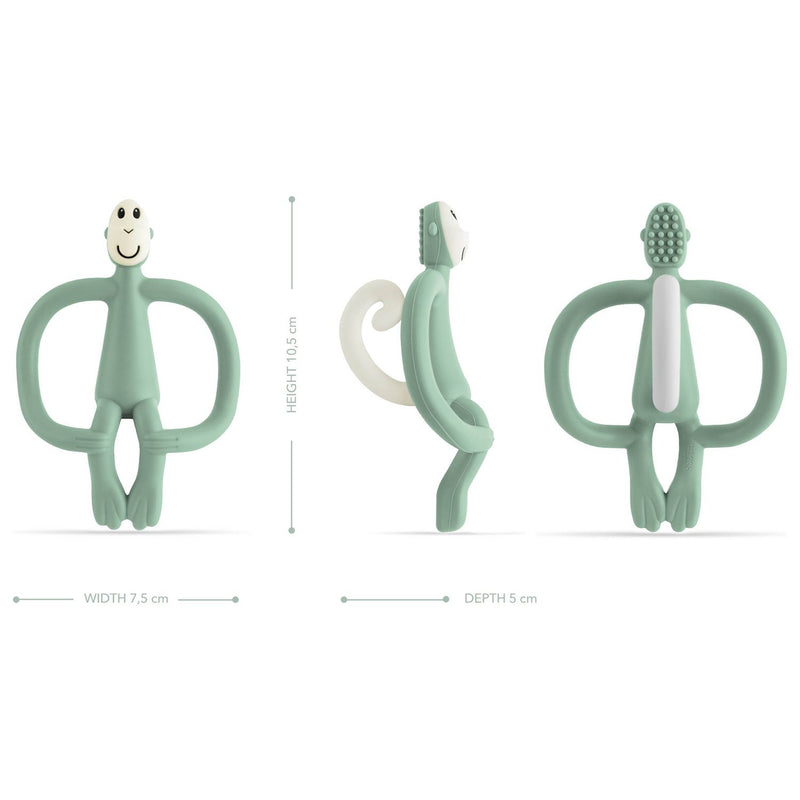 Matchstick Monkey teething toy mint, imported from the UK