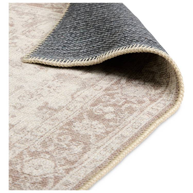 Habitat vintage effect neutral flatweave runner 80x150cm (British brand)