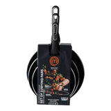 MasterChef non-stick aluminium frying pan set 20-28cm - British product