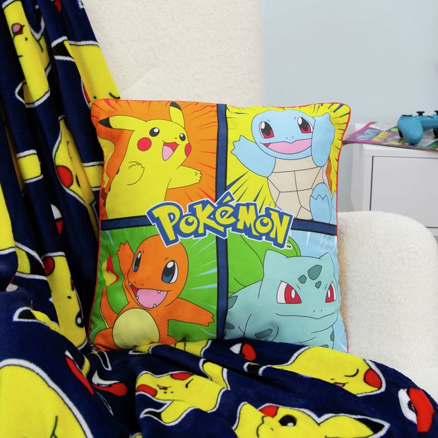 Pokemon characters cushion 40x40cm, imported from the UK